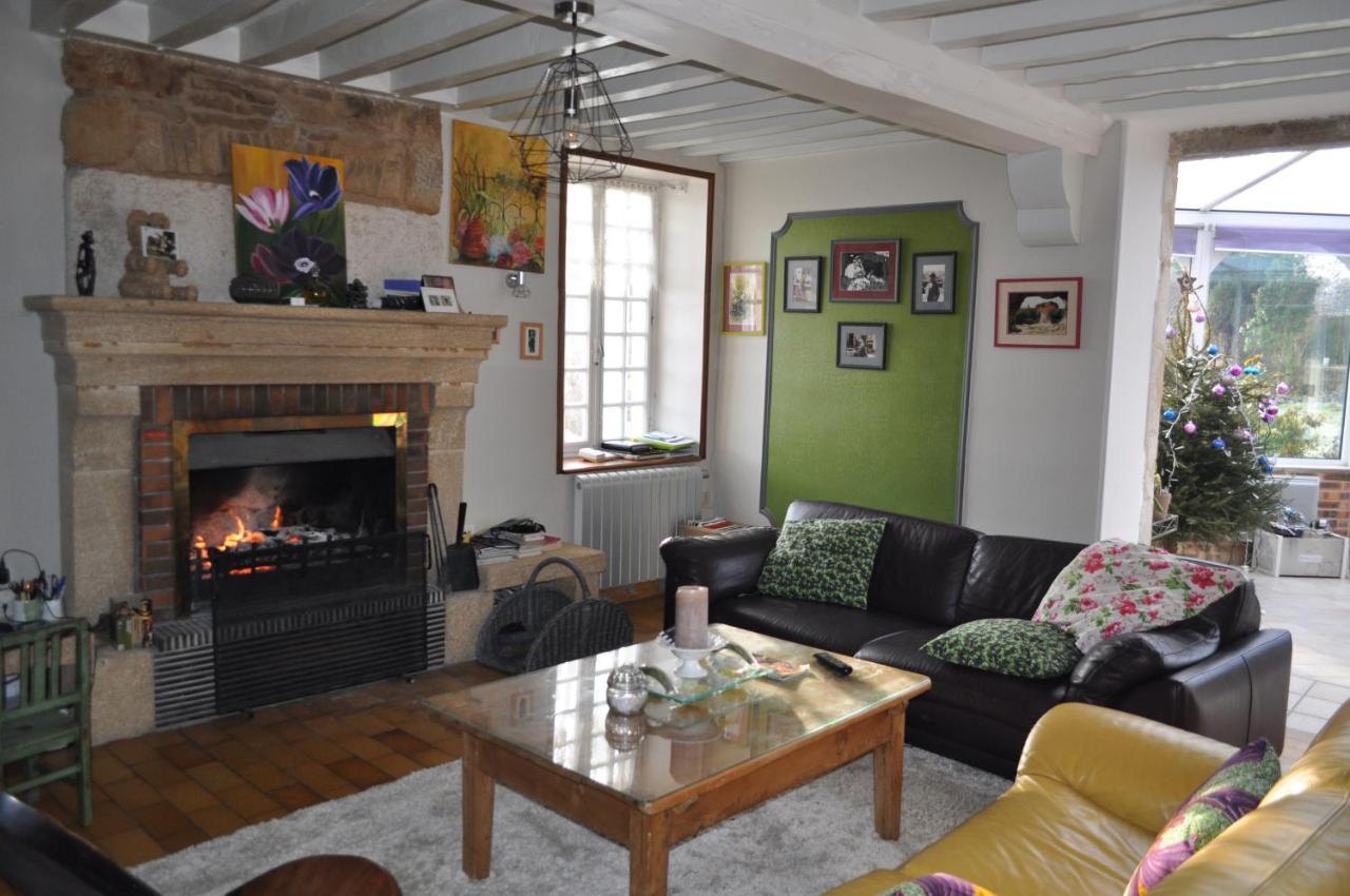 Ma Maison Bleue Saint-Brice-sous-Ranes Exterior foto